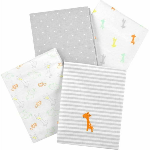 Luvable Friends Flannel Receiving Blanket 7 Piece Giraffe One Size BabyVision Inc Children's Apparel 40394 Luvable Friends Flannel Receiving Blanket 7 Piece Giraffe One Size BabyVision Inc Children's Apparel 40394